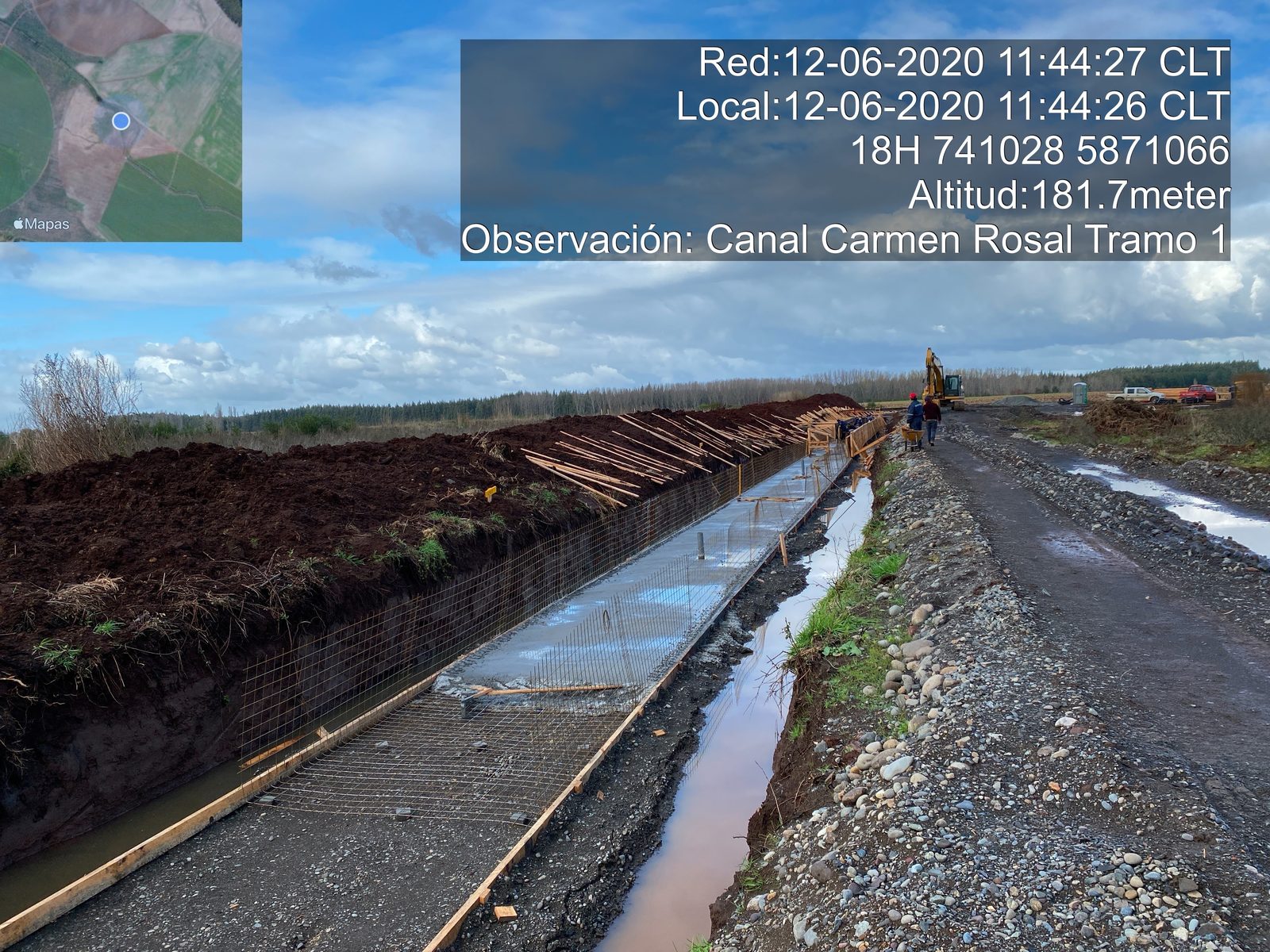 Canal Carmen Rosal, tramo 1